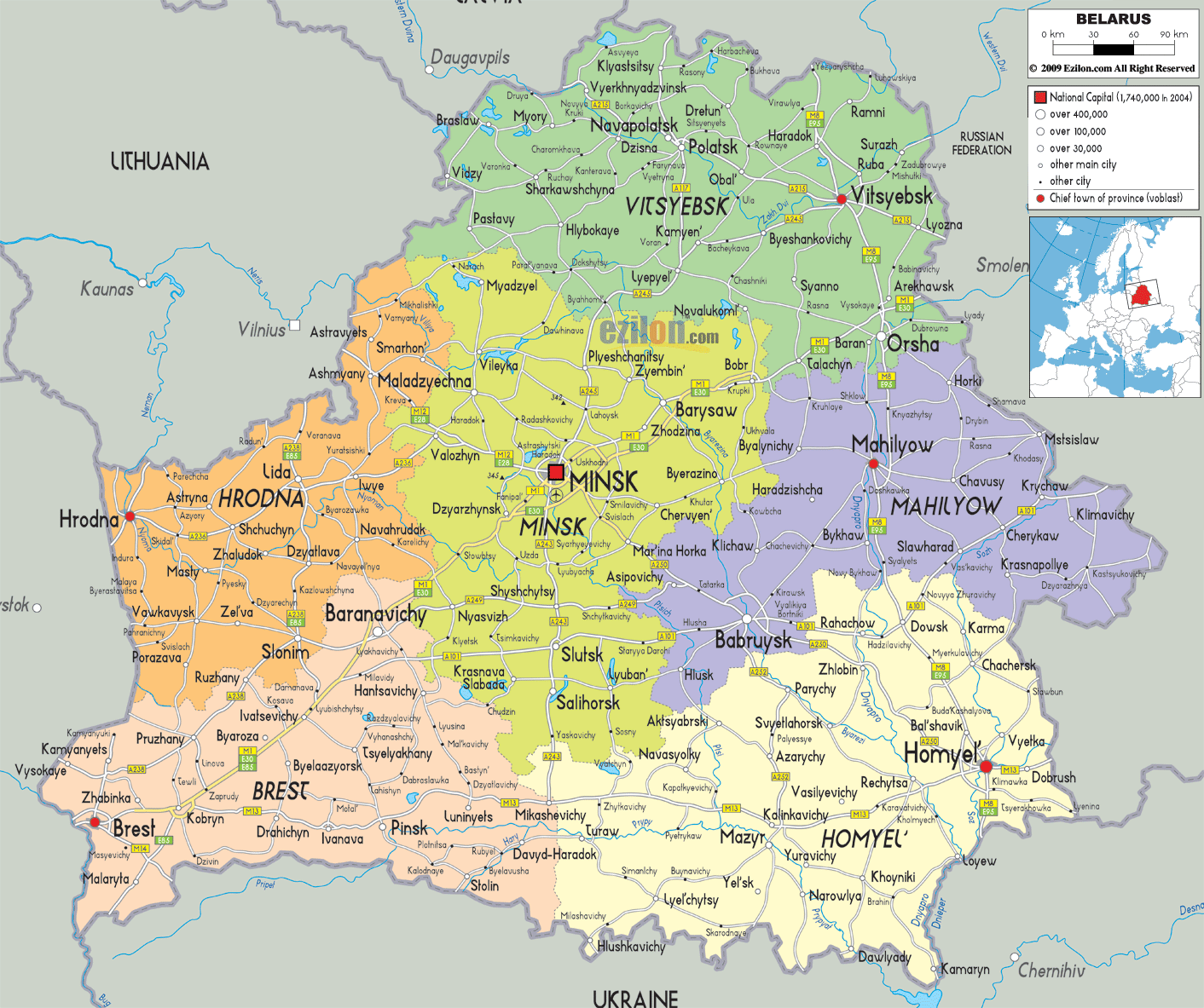 Belarus-political-map