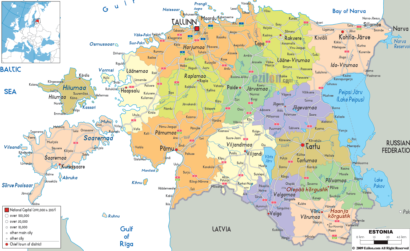 Estonia-political-map