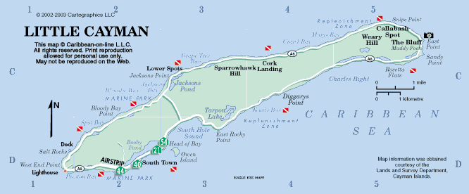 little-cayman-map