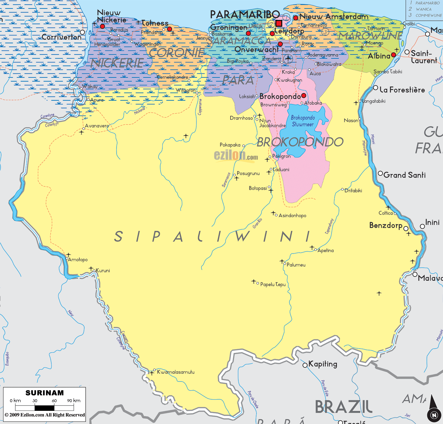 map-of-Surinam