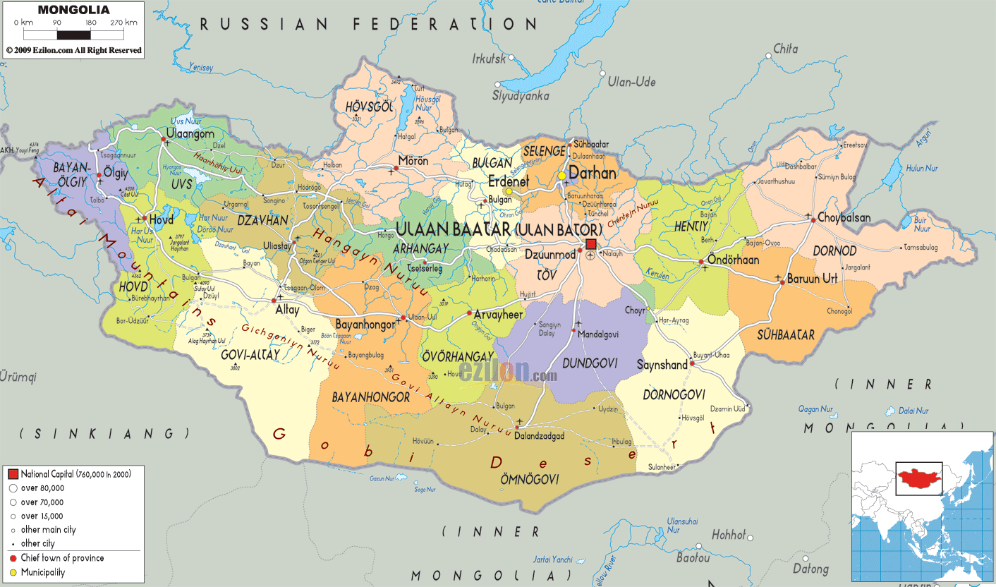 political-map-of-Mongolia