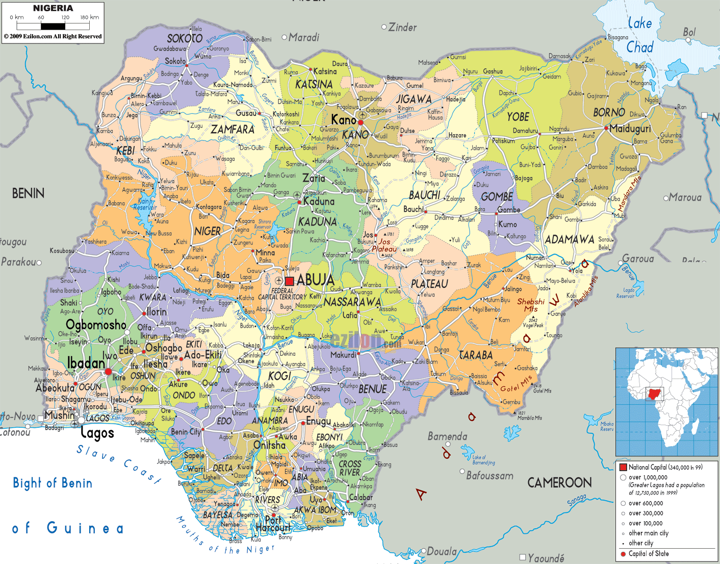 political-map-of-Nigerian