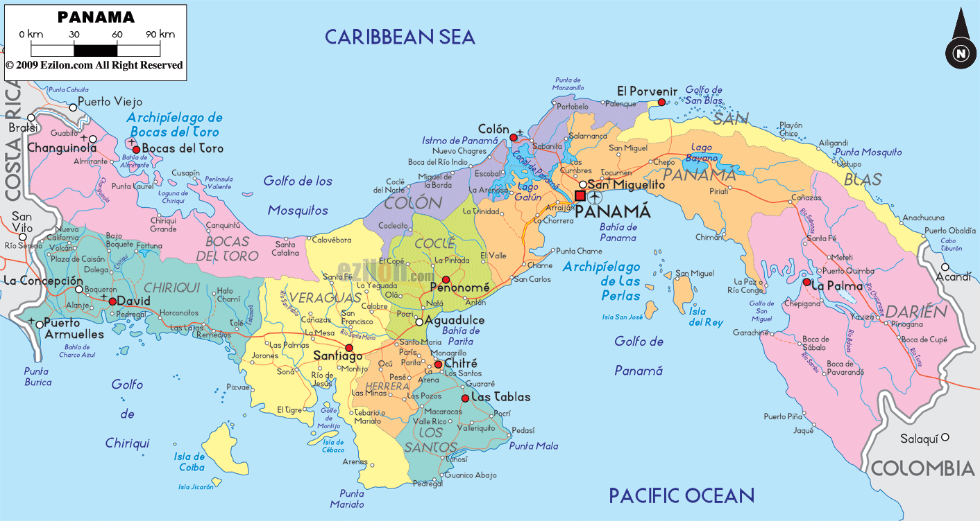 political-map-of-Panama