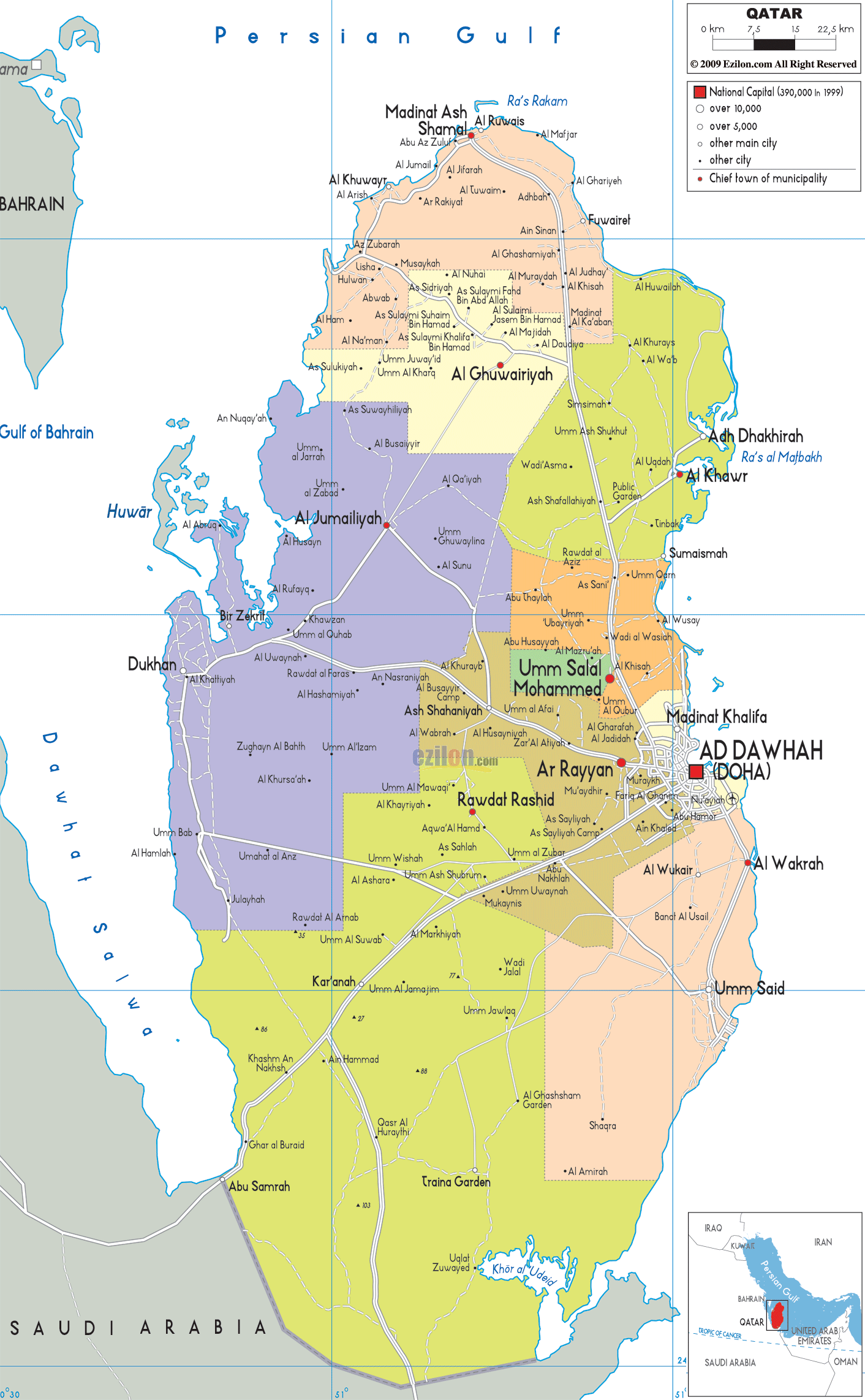 political-map-of-Qatar