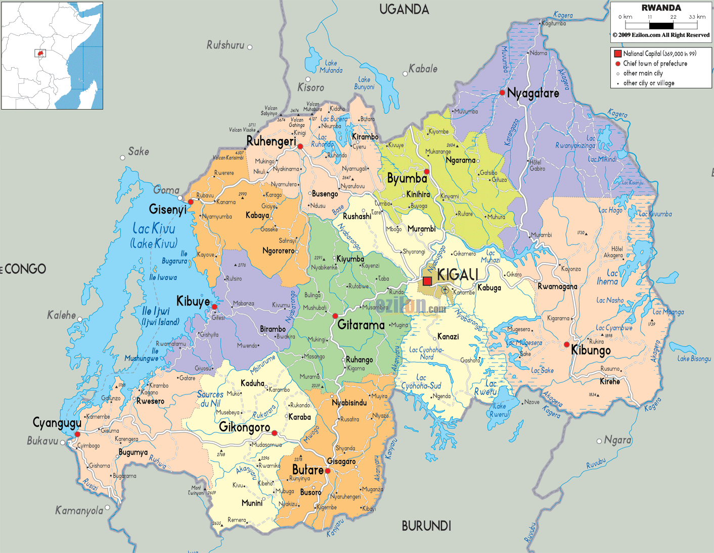 political-map-of-Rwanda