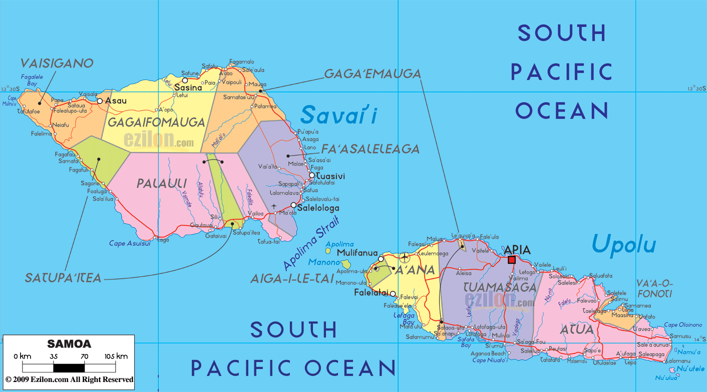 political-map-of-Samoa