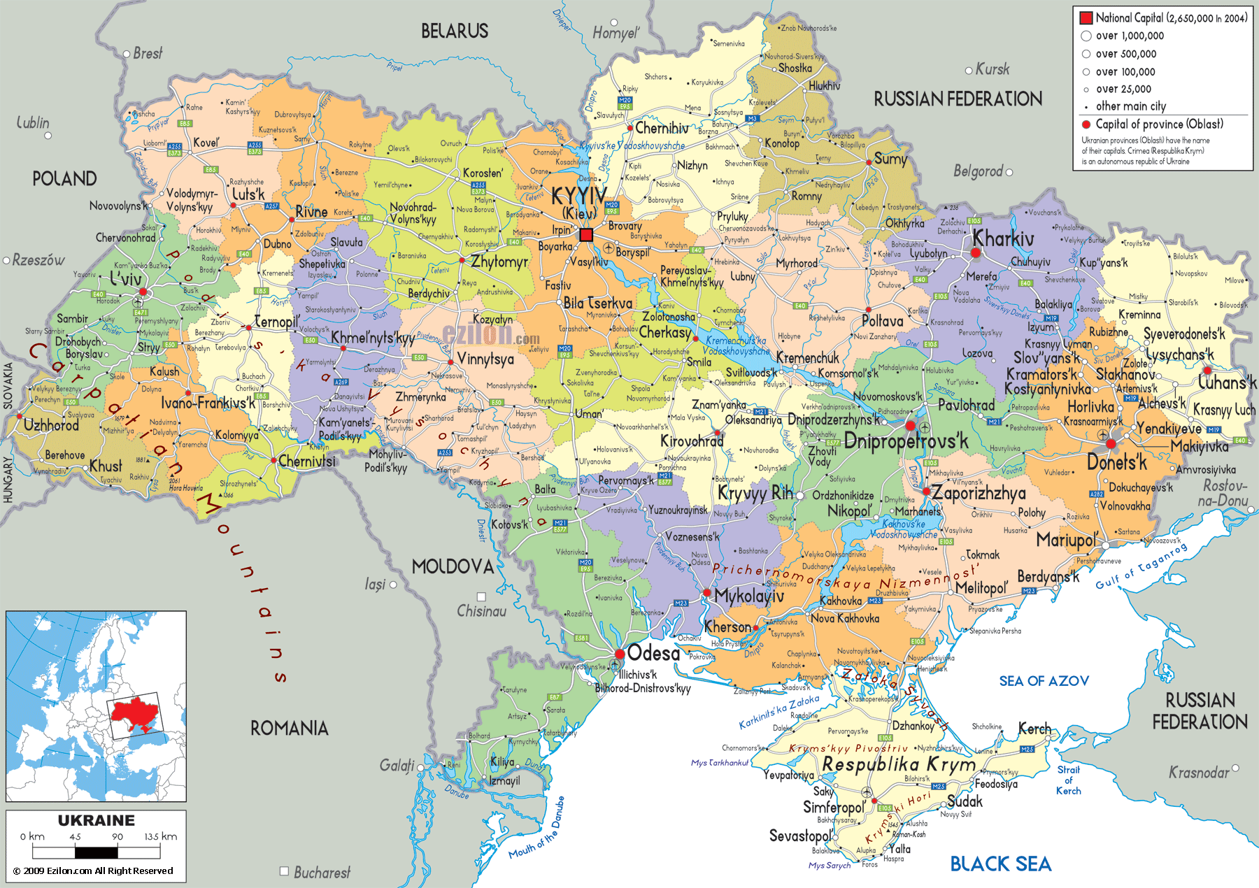 political-map-of-Ukraine