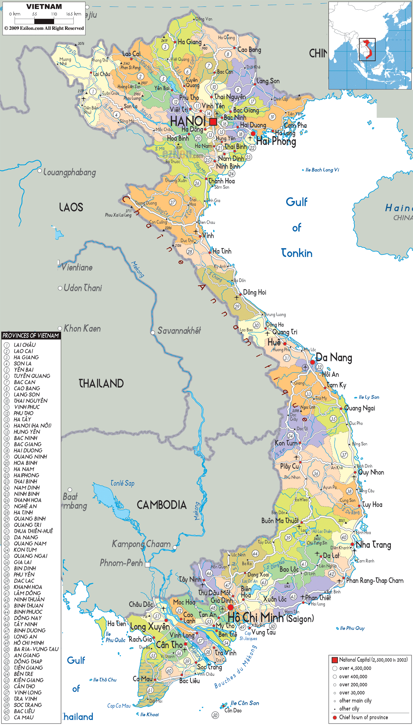 political-map-of-Vietnam