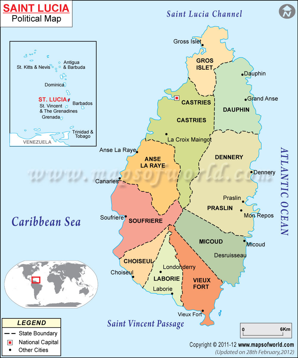 st-lucia-map