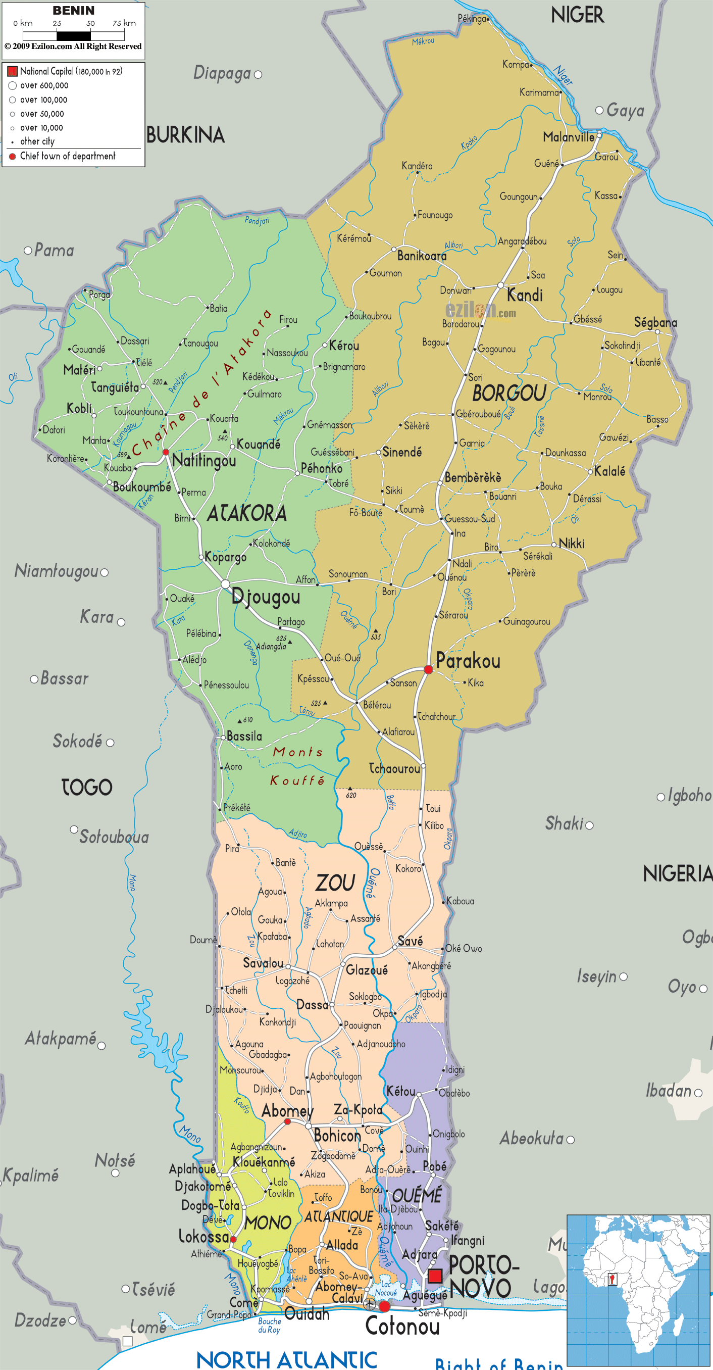 political-map-of-Benin