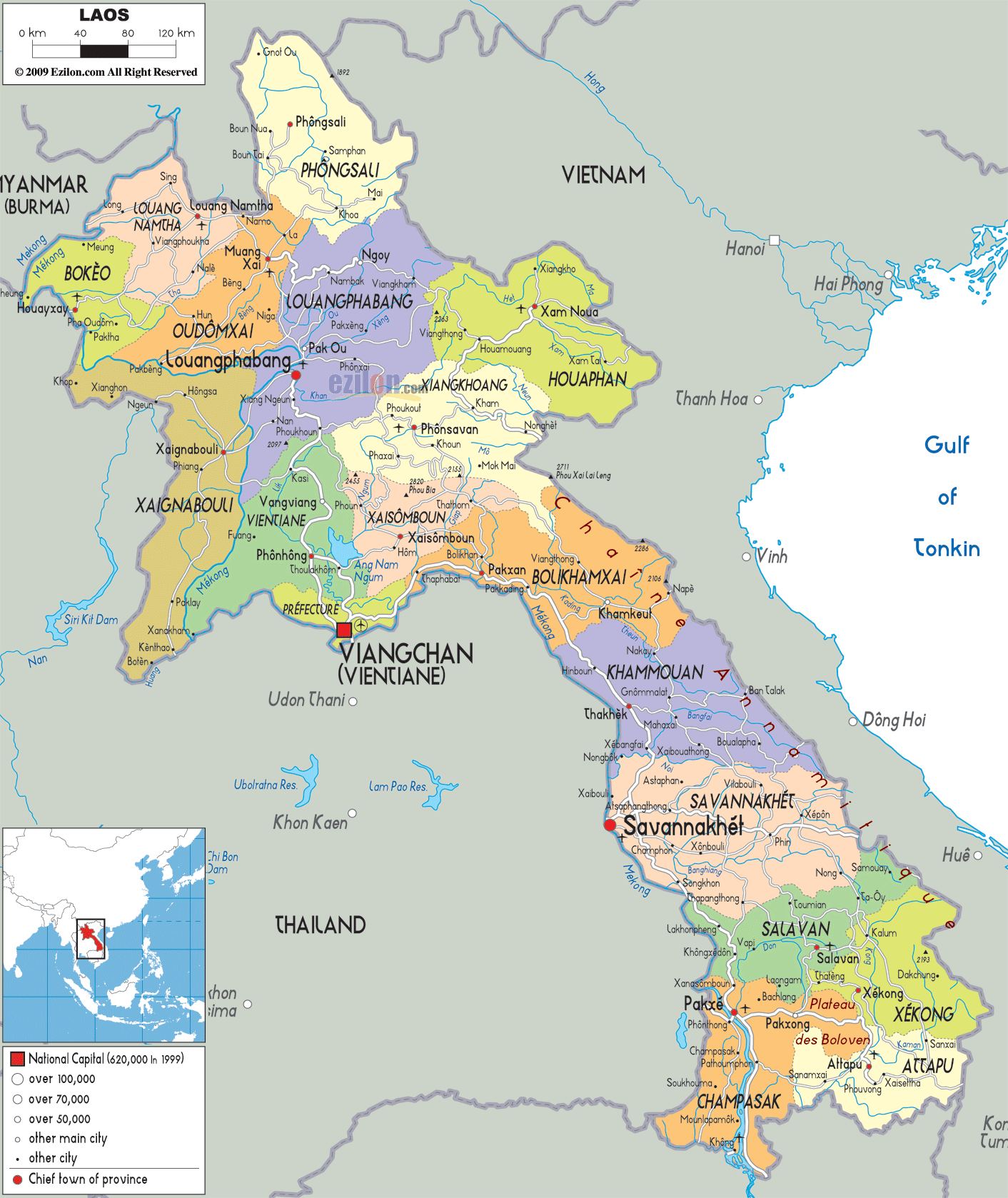 political-map-of-Laos