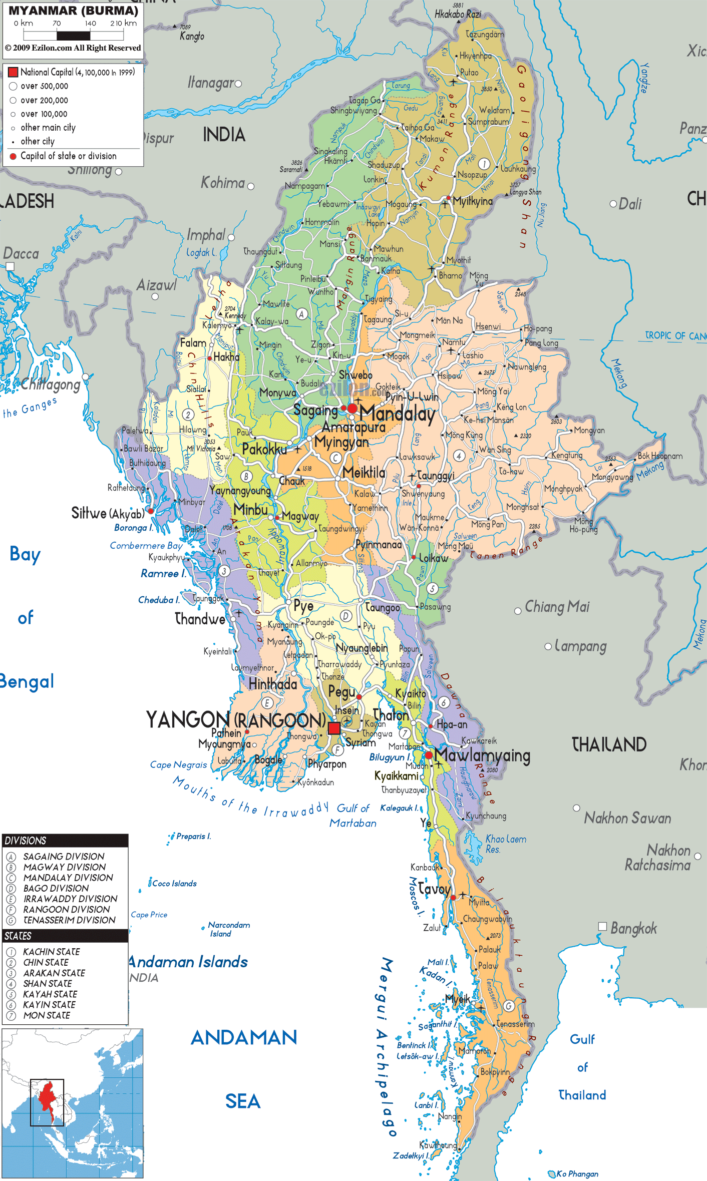 political-map-of-Myanmar