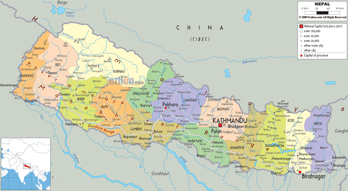 political-map-of-Nepal
